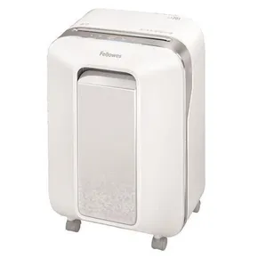 Aktenvernichter „Microshred LX201“, weiß, Kreuzschliff, 11 Blatt, FELLOWES